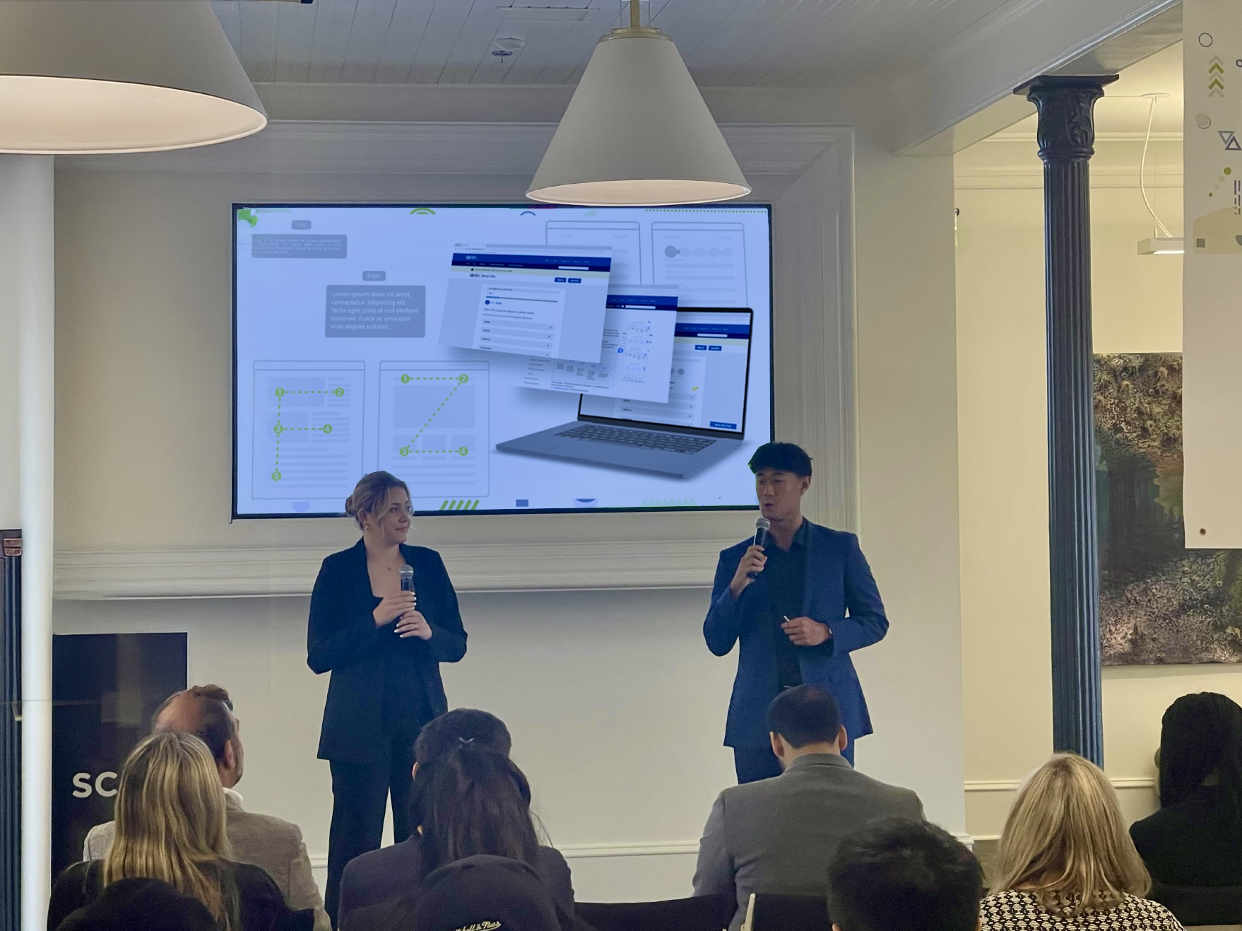 Presenting to Deloitte clients